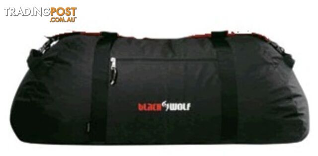 Black Wolf Dufflepak 100L Gear Duffle Bag - Black - 1890-BLACK