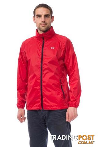 Mac In A Sac Origin Unisex Waterproof Packable Rain Jacket - Lava Red [Jacket...