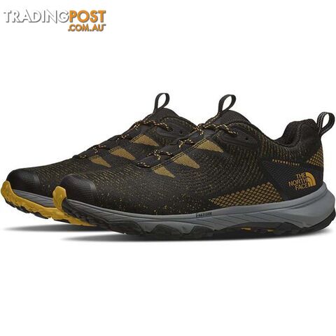 The North Face M Ultra Fastpack III Futurelight Woven Mens Lightweight Hiking Shoes - TNF Black/Mimosa - 8- - NF0A4PFAWJ6-08H