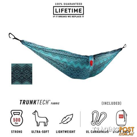 Grand Trunk Tech Double Hammock - Blue Nile - TT-NILE