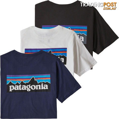 Patagonia P-6 Logo Organic Cotton Mens T-Shirt - 38535
