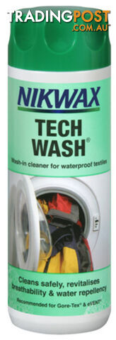 Nikwax Tech Wash Clothing & Equipment Cleaner - 300ml - nik-tec