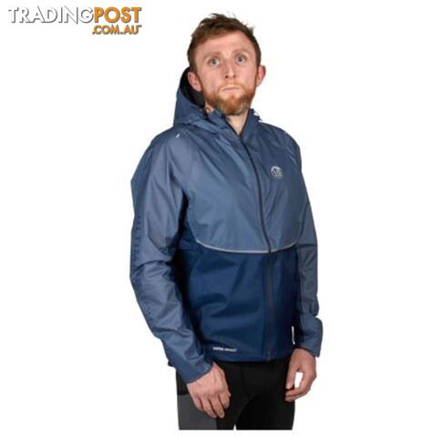 Ultimate Direction Ultra Mens Waterproof Running Jacket - Navy Blue - Medium -...