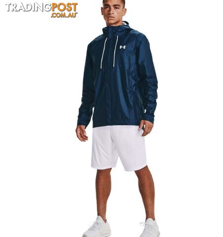 Under Armour Cloudstrike Shell Mens Waterproof Jacket - Academy/White - XL -...