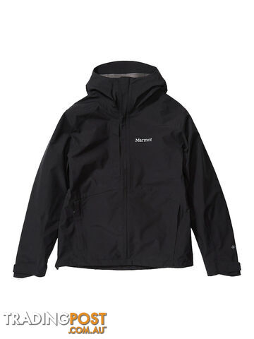Marmot Minimalist Mens Waterproof Jacket - Black - L - 31230001L