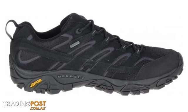 Merrell Moab 2 Goretex Mens Waterproof Hiking Shoes - Blackout - 8.5US -...