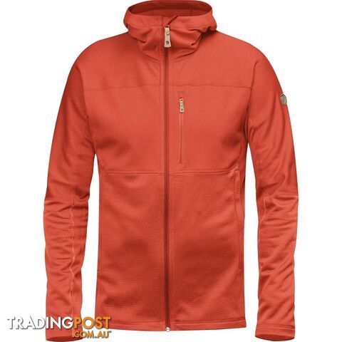 Fjallraven Abisko Trail Fleece Mens Jacket - Flame Orange - XL - CF82257214XL