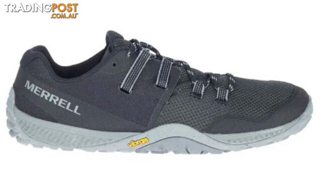 Merrell Trail Glove 6 Mens Minimalist Trail Running Shoes - Black - 8.5US -...