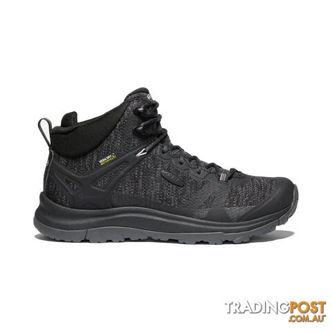 Keen Terradora II Mid WP Womens Waterproof Hiking Boots - Black Magnet - US 6 -...