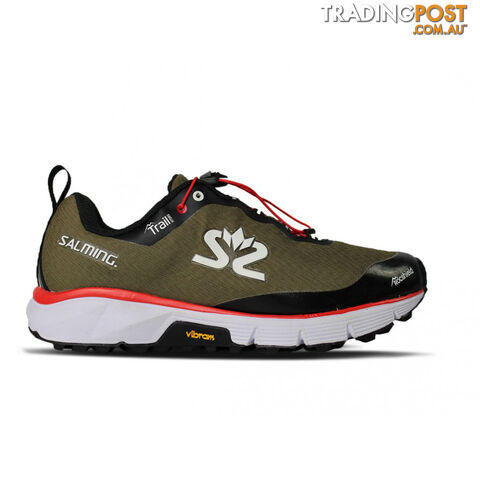 Salming Trail Hydro Womens Trail Running Shoes - Beige/Black - US6.5 -...