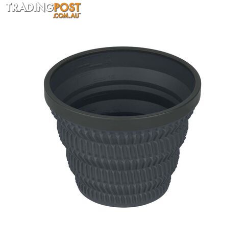 Sea To Summit Cool Grip X-Mug Collapsible Cup - Charcoal - AXCGMUGCH