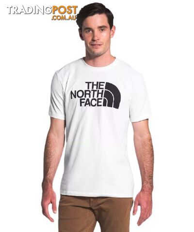 The North Face Half Dome Mens Short Sleeve Everyday Tee - TNF White - L -...