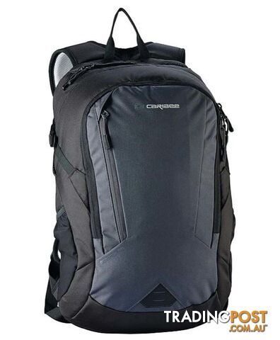Caribee Disruption RFID Backpack 28L Daypack - Asphalt/Black - 6482
