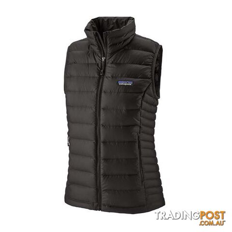 Patagonia Down Sweater Womens Insulated Vest - Black - XS - 84628-BLK-XS