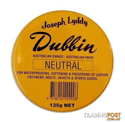 Joseph Lyddy Neutral Waterproofing Dubbin - 125g - LYDDUBNT