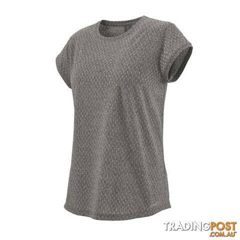 Patagonia Ridge Flow Womens Running T-Shirt - Black - XL - 23620-BLK-XL