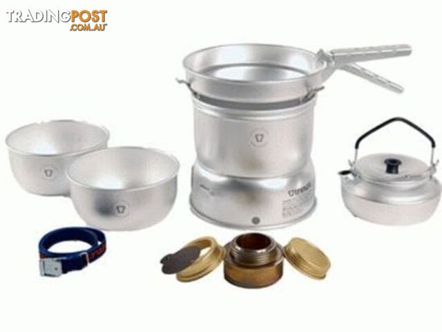 Trangia 25-2 Storm Ultralight Aluminium Cook Set & Kettle - Large - TRA140252