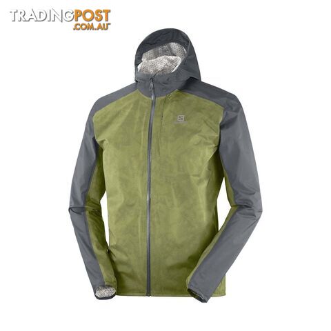 Salomon Bonatti Mens Waterproof Jacket - OLIVE NIGHT/AO - XL - LC1488900-XL