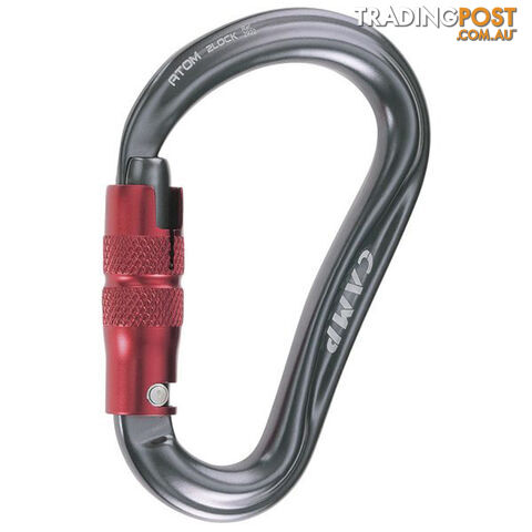 CAMP Atom 2 Lock Carabiner - Gun Metal - CAMP2922