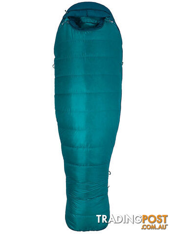 Marmot Angel Fire Womens Sleeping Bag - Malachite/Deep Teal - LZ - 298503645LZ