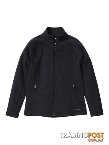 Marmot Rocklin Full Zip Womens Fleece Jacket - Black - XL - 10170001XL