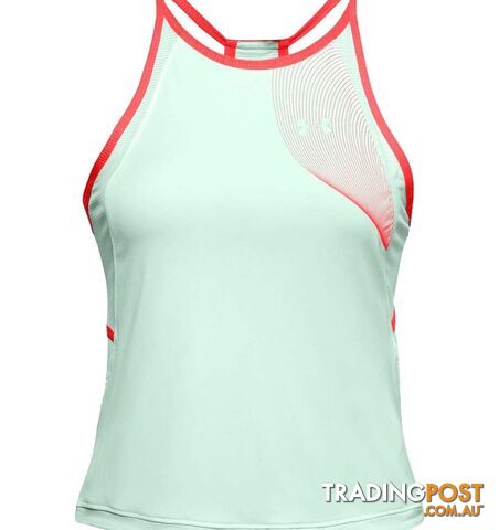Under Armour Qualifier Iso-Chill Womens Running Tank - Seaglass...