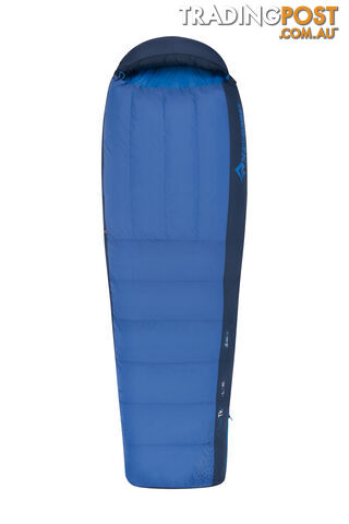 Sea to Summit Trek 1 TkI Down Sleeping Bag - Regular Wide - Blue - ATK1-RW