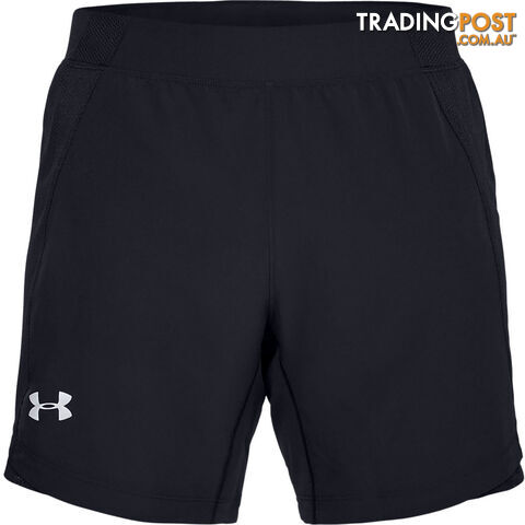 Under Armour Qualifier Speedpocket 7'' Mens Running Short - Black - XXL -...