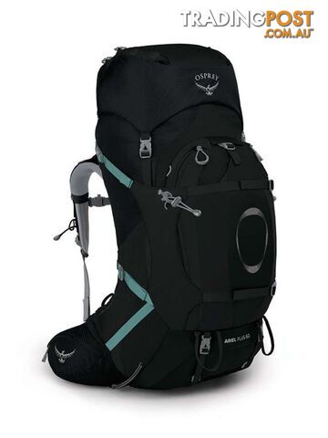 Osprey Ariel Plus 60L Womens Hiking Backpack - Black - XS/S -...