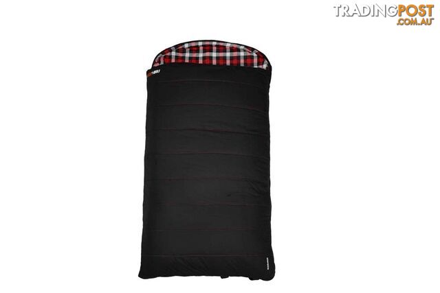 Black Wolf Bushranger Series 0 Sleeping Bag - Jet Black - W0163-JetBlack