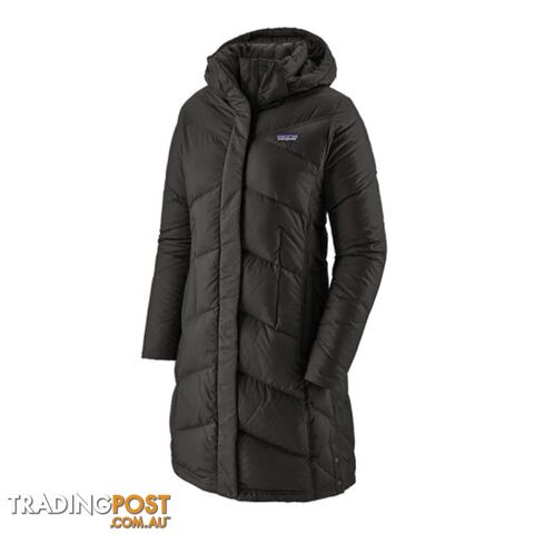 Patagonia Down With It Parka Womens Insulated Jacket - Black - M - 28441-BLK-M