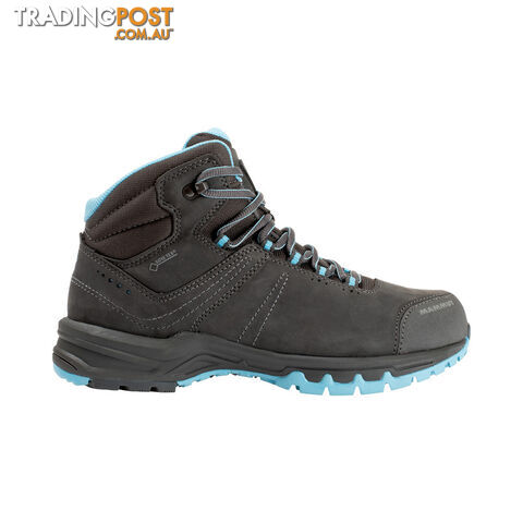 Mammut Nova III Mid GTX Womens Hiking Boots - Graphite/Whisper - UK6 - 3030-03140-00137-1060