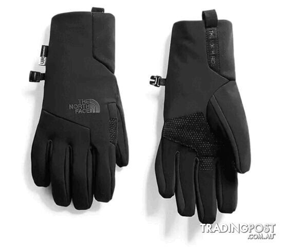 The North Face Apex Etip Womens Windproof Gloves - TNF Black - S -...