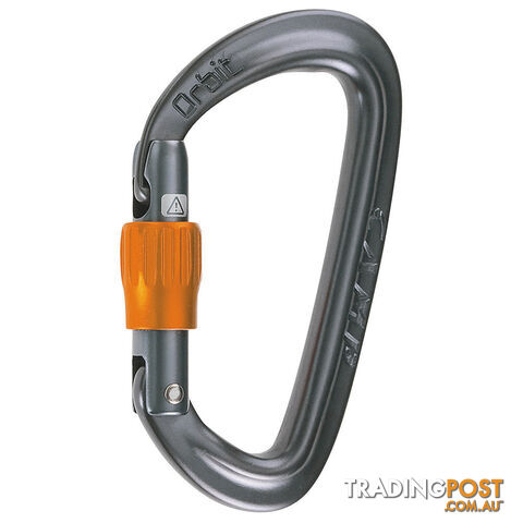 CAMP Orbit Lock Carabiner - Gun Metal - CAMP292902