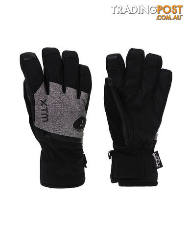 XTM Sage Adult Unisex Waterproof Snow Gloves - Grey Denim - Xl - DU020-GDM-XL