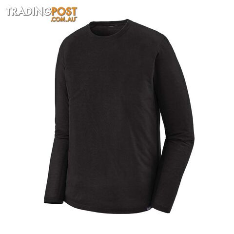 Patagonia Capilene Cool Trail Mens Long Sleeve Performance T-Shirt - Black - L -...