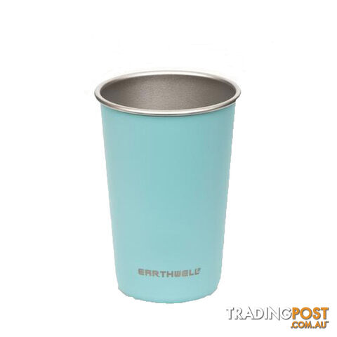 Earthwell Pint Cup 16oz/470ml - Aqua Blue - SP1630