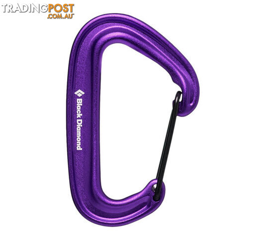 Black Diamond MiniWire Carabiner - Purple - BD2102355000ALL1