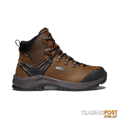 Keen Wild Sky Mid WP Mens Waterproof Hiking Boots - Dark Earth Black - US 9 -...