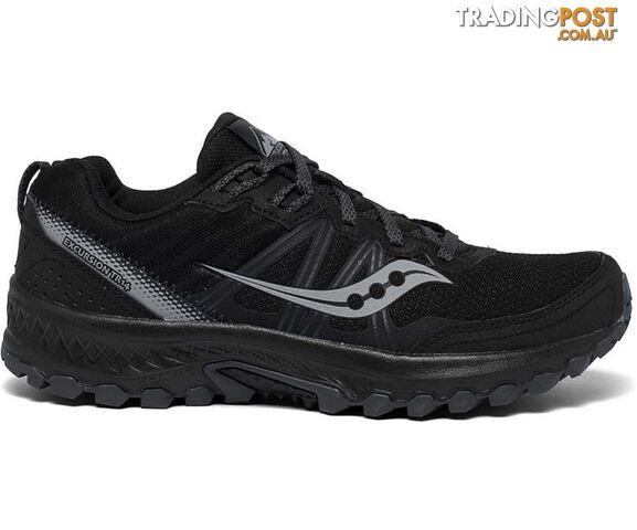 Saucony Excursion TR14 Mens Trail Running Shoes - Black/Charcoal - 9.5 -...