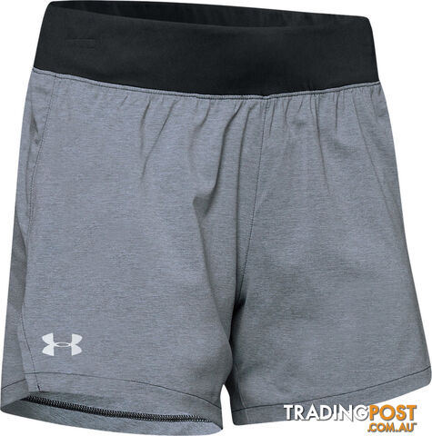 Under Armour Launch SW 5'' Womens Performance Short - Black - MD -...