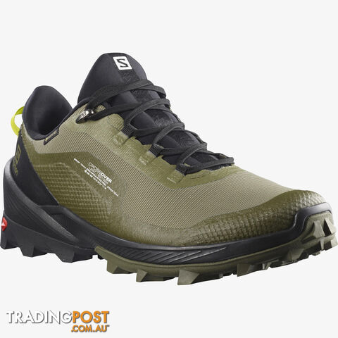 Salomon Cross Over GTX Mens Hiking Shoes - Deep Lichen Green/Black/Evening...