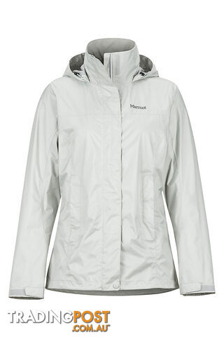 Marmot PreCip Eco Womens Waterproof Jacket - Platinum - XL - 46700169XL