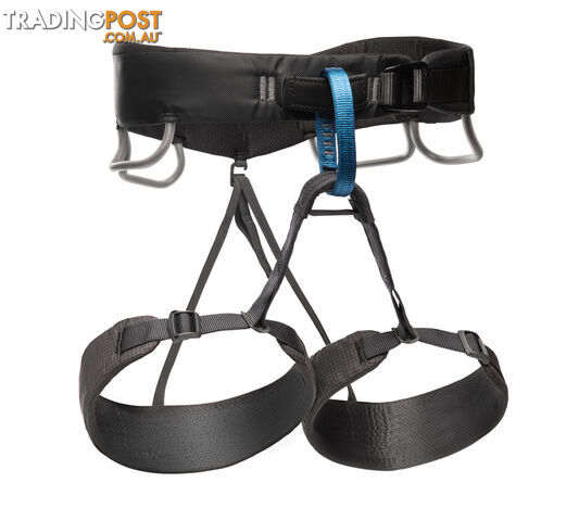 Black Diamond Momentum Mens Climbing Harness - Anthracite - L - BD651101000LG_1