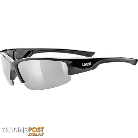 Uvex Sportstyle 215 Sports Sunglasses - Black - S5306172216