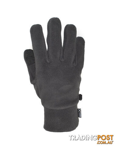 XTM Muse Mens Fleece Glove - Charcoal - S - EM002-CHA-S