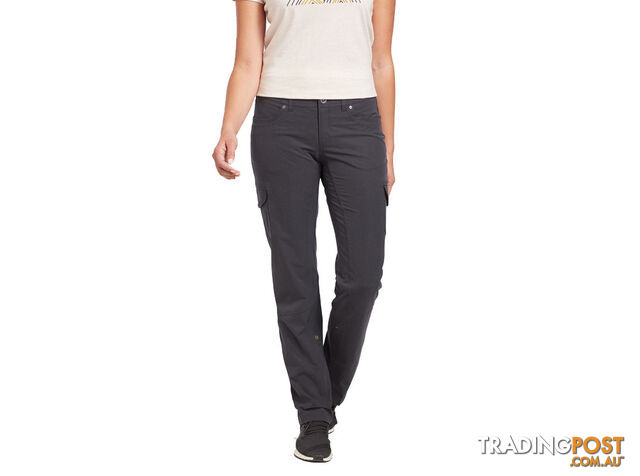 KUHL Freeflex Roll-Up Womens Pant 30L - Koal - US4/AU8 - KUH00336-Koal-4
