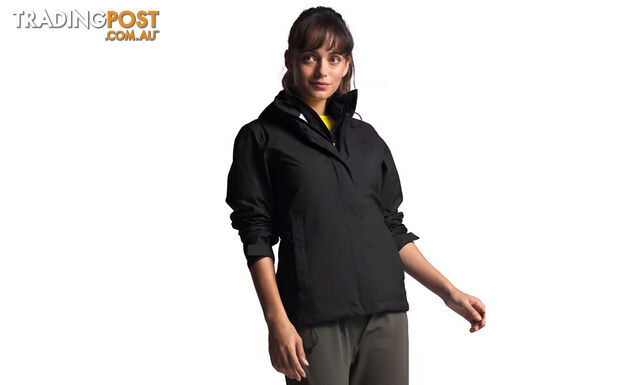 The North Face Venture 2 Womens Waterproof Jacket - TNF Black/TNF Black - M -...