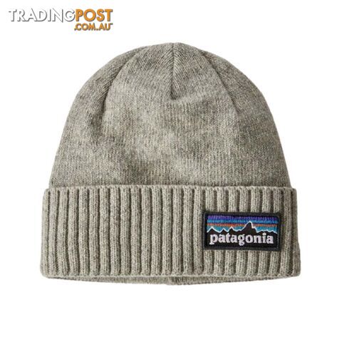 Patagonia Brodeo Unisex Beanie - P-6 Logo: Drifter Grey - 29206-PLDG-ALL - photo 1 of 2