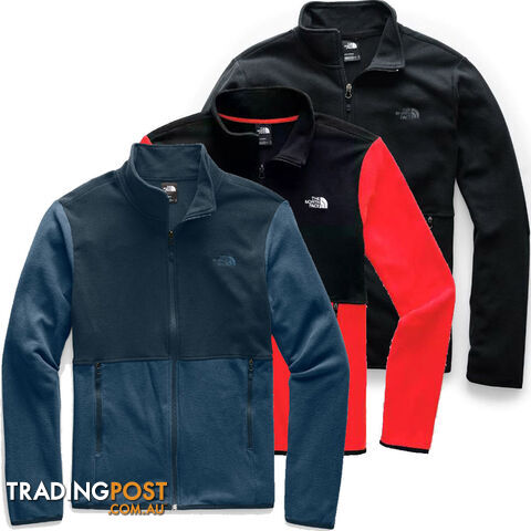 The North Face TKA Glacier FZ Mens Fleece Jacket - NF0A4AJC